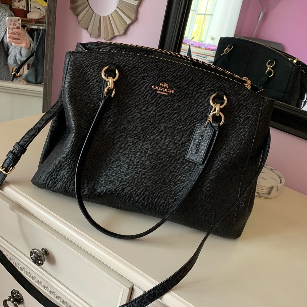 Coach christie carryall large purse